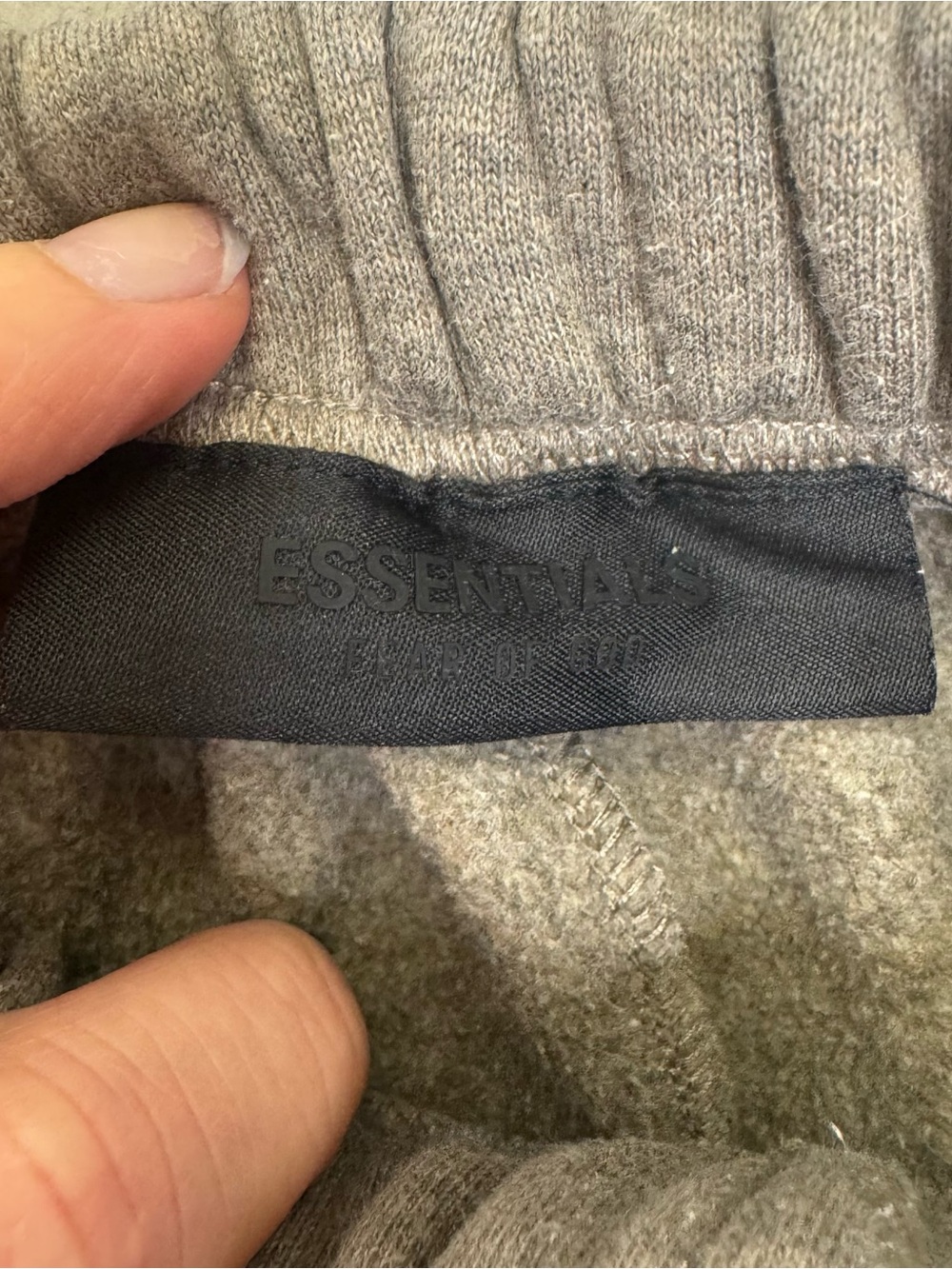 Kids Toddler Essentials Fear of God Classic Fleece Sweatpants Heather Grey 2/3 - Picture 6 of 10